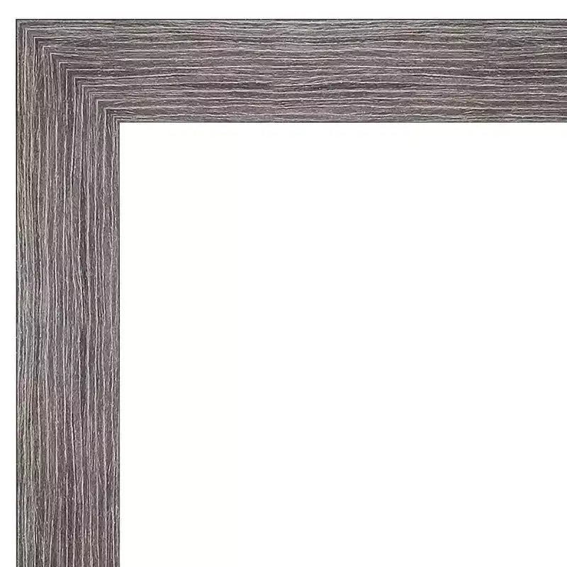 Miroir mural carré encadré de 29,5" x 29,5" pour salle de bain avec quincaillerie de fixation