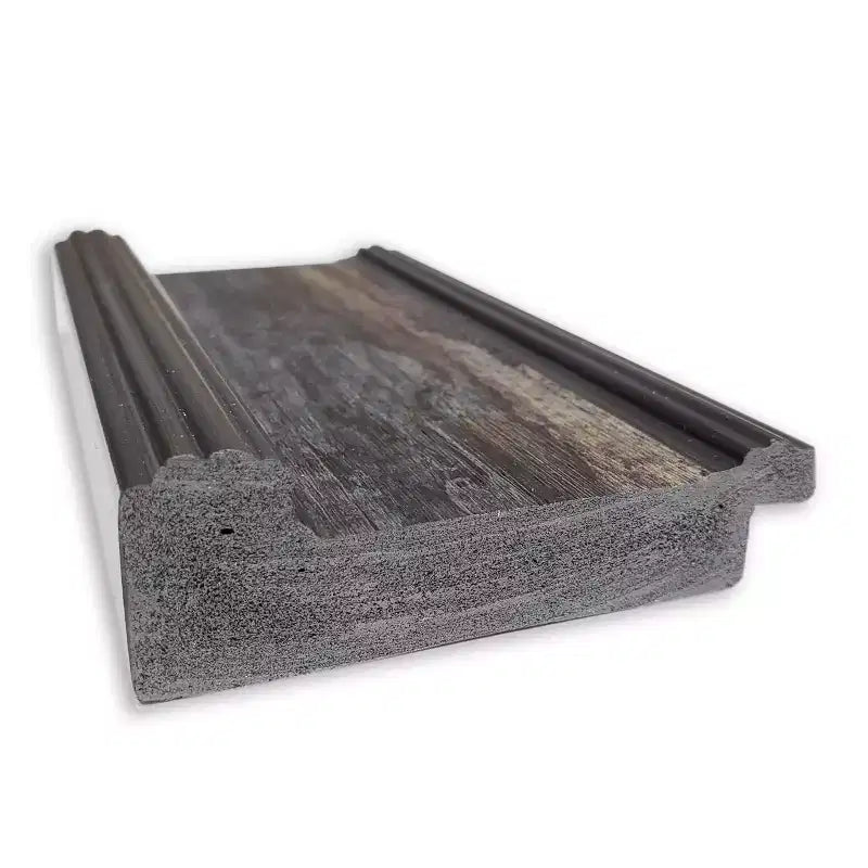 Miroir mural et de porte pleine longueur avec cadre rustique vieilli – 51 x 137 cm