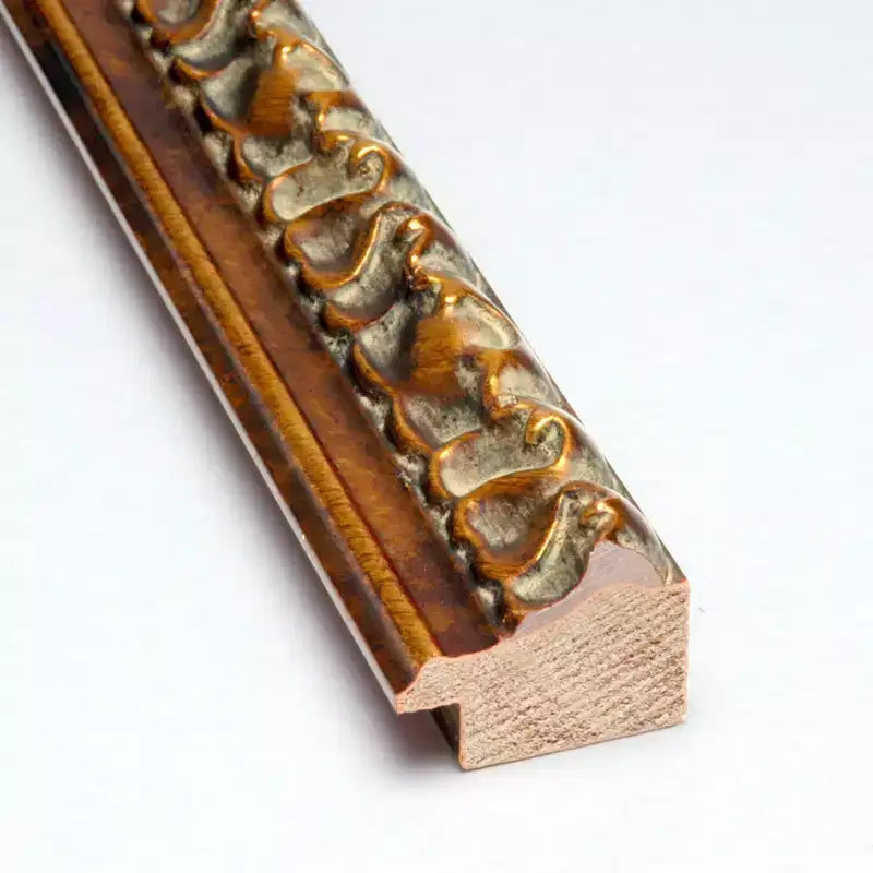 Miroir mural en bois de 76,2 x 61 cm, non biseauté, en bronze antique - Amanti Art