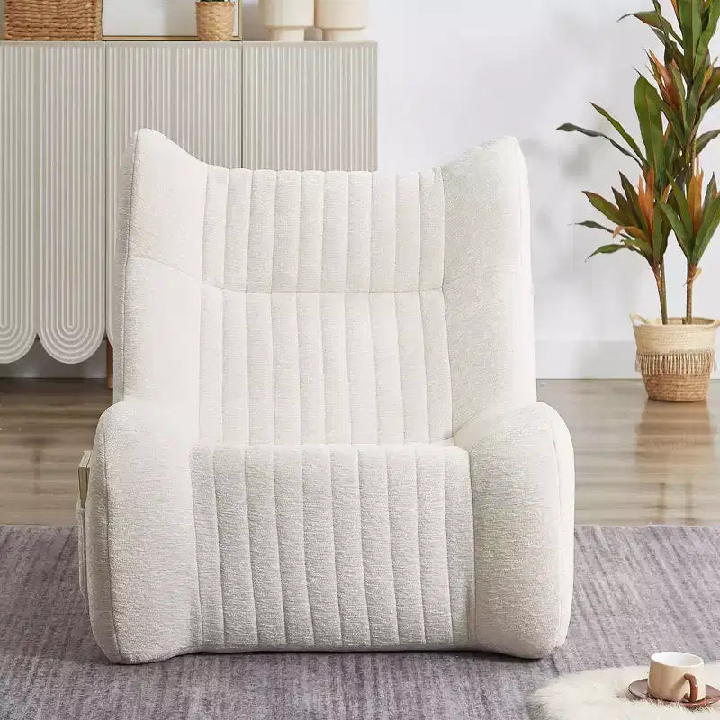 Pouf géant avec accoudoirs
