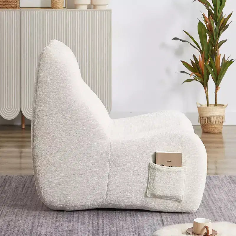 Pouf géant avec accoudoirs