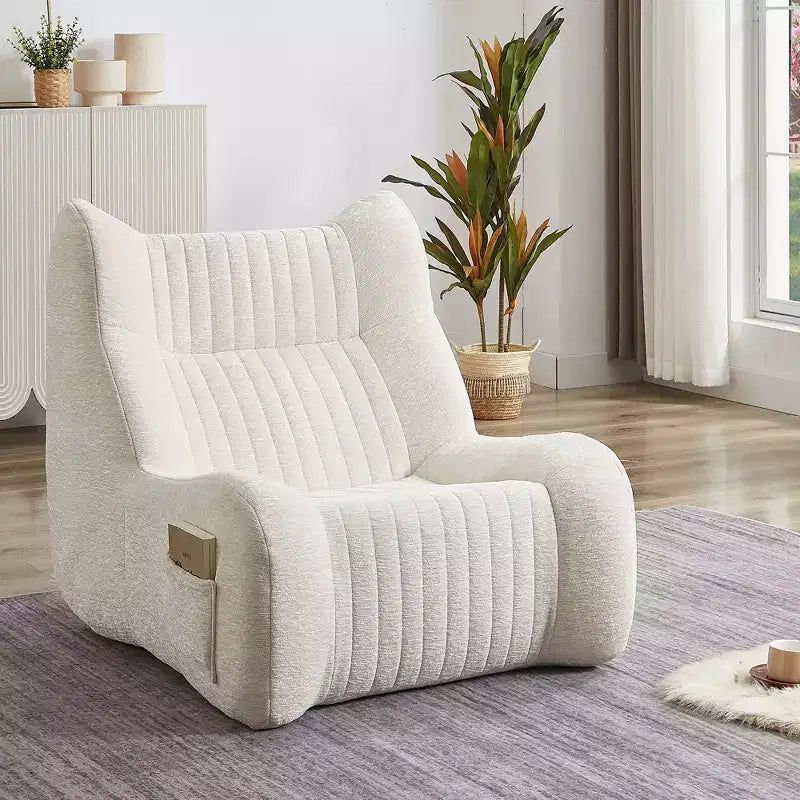 Pouf géant avec accoudoirs
