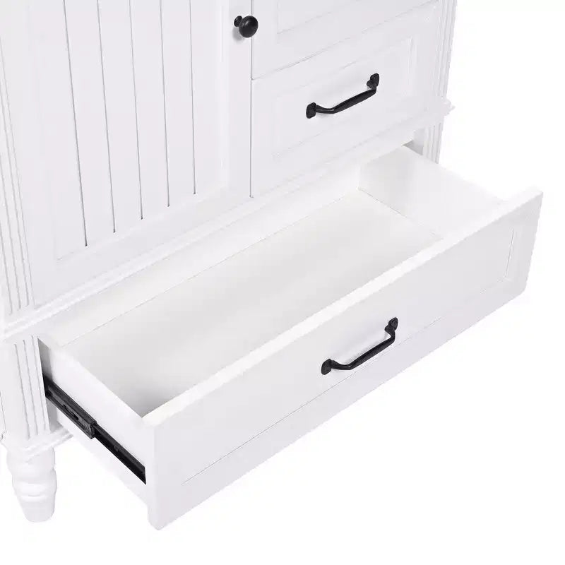 Meuble-lavabo de salle de bain de 30 pouces avec lavabo et armoire de rangement