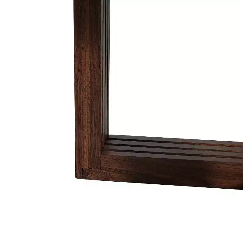 Table basse ronde de 31,5 pouces avec plateau en marbre et piètement en croix en bois