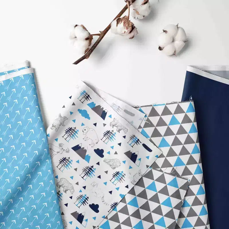 Panier à linge pliable pour garçons – Imprimé forêt