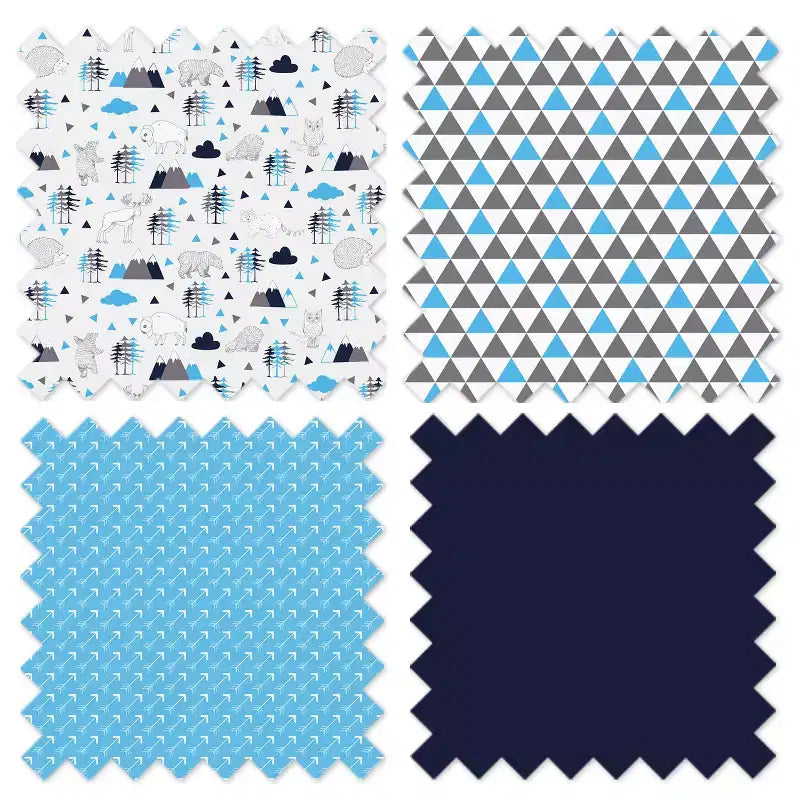 Panier à linge pliable pour garçons – Imprimé forêt