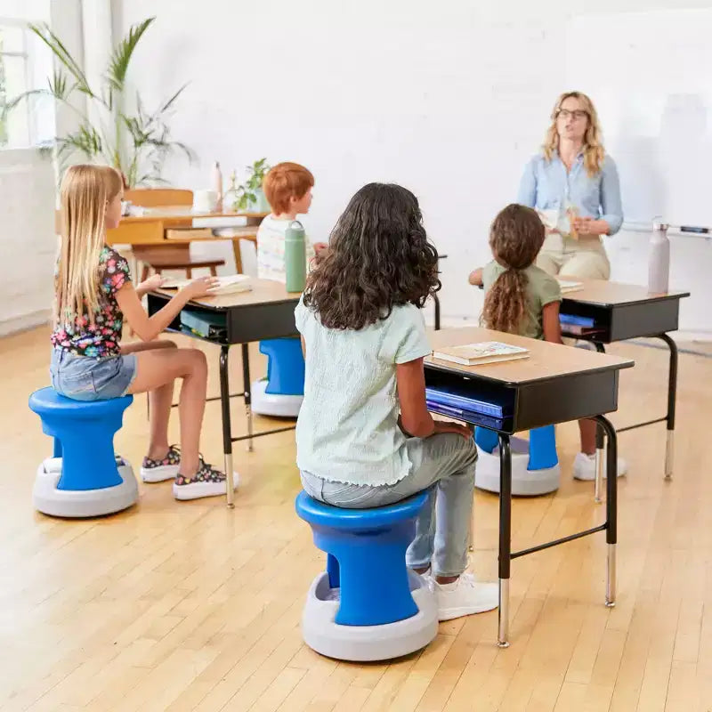 Tabouret oscillant Active Storage pour enfants – Hauteur d'assise de 38 cm