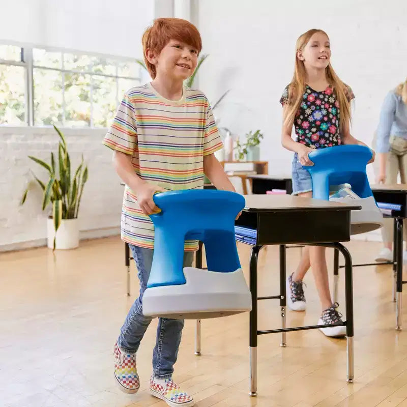 Tabouret oscillant Active Storage pour enfants – Hauteur d'assise de 38 cm
