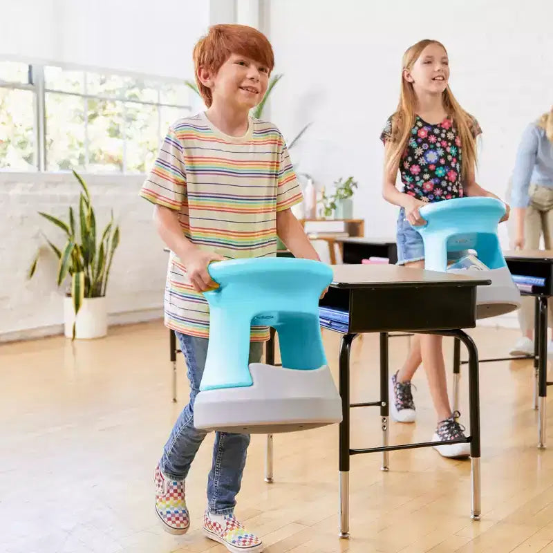 Tabouret oscillant Active Storage pour enfants – Hauteur d'assise de 38 cm